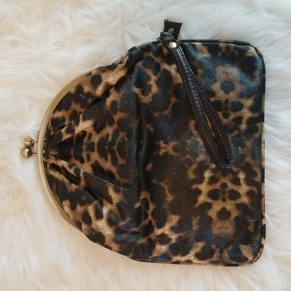 Leopard Icing Clutch/Wristlet
